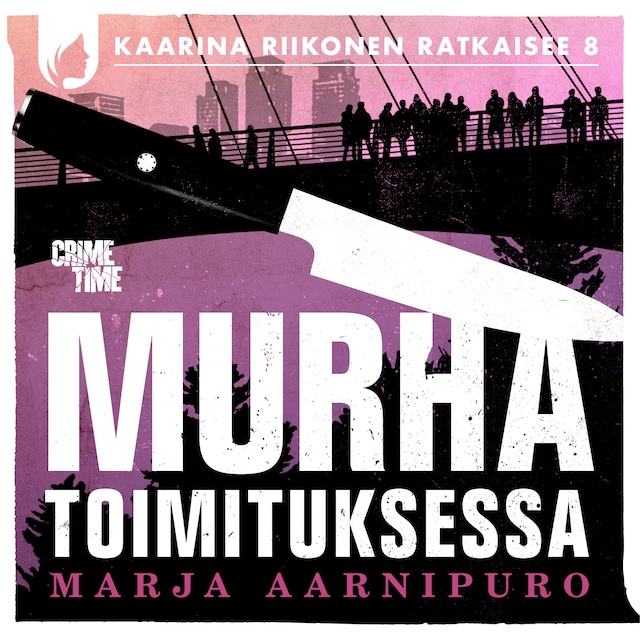 Book cover for Murha toimituksessa