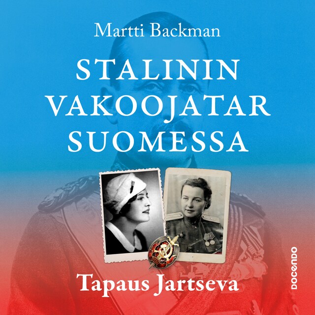 Book cover for Stalinin vakoojatar Suomessa