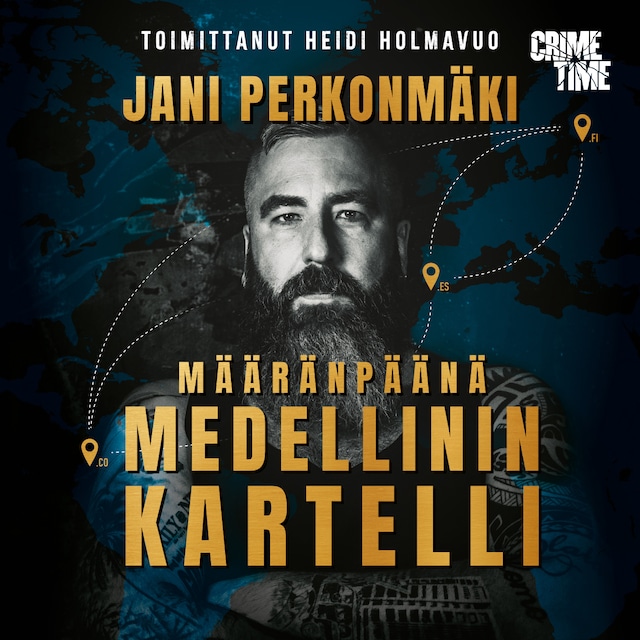 Kirjankansi teokselle Määränpäänä Medellinin kartelli