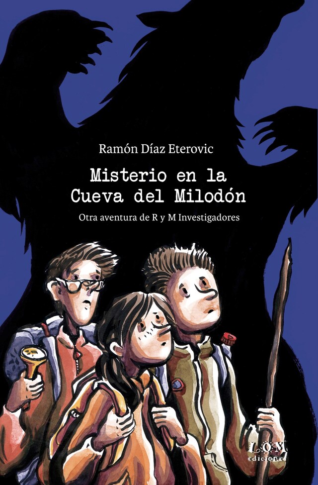 Book cover for Misterio en la Cueva del Milodón