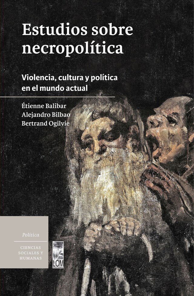 Portada de libro para Estudios sobre necropolítica