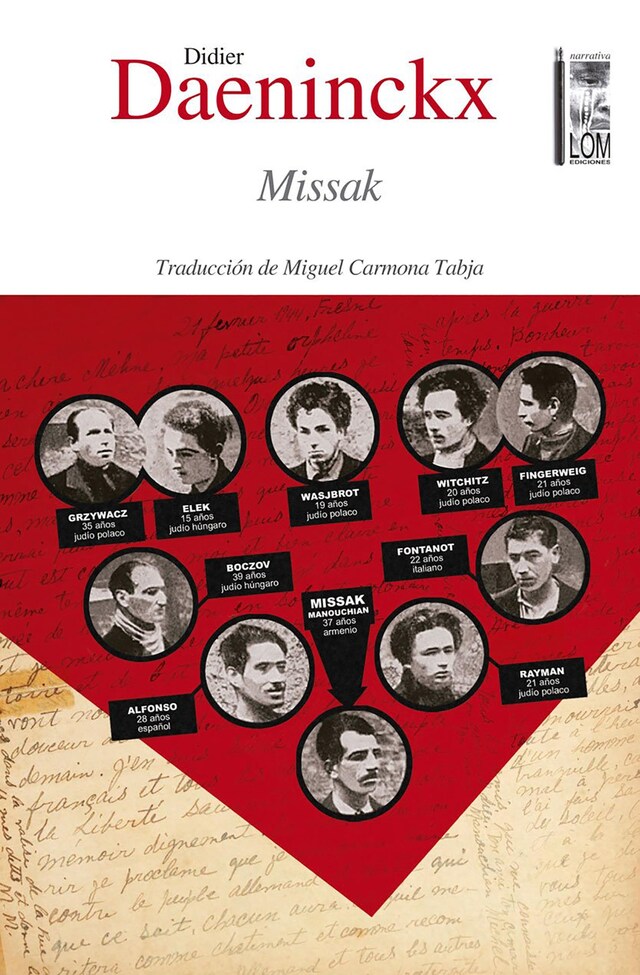 Copertina del libro per Missak