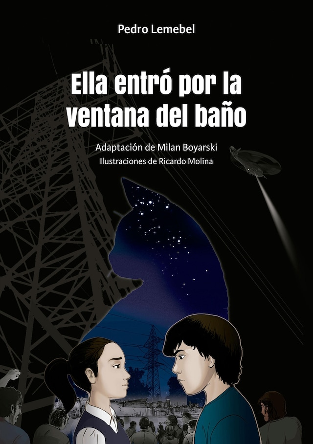 Book cover for Ella entró por la ventana del baño