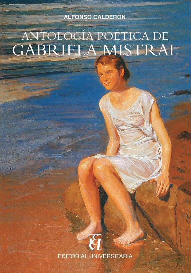 Book cover for Antología poética de Gabriela Mistral