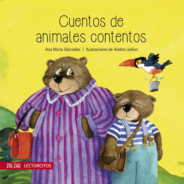Okładka książki dla Cuentos de animales contentos