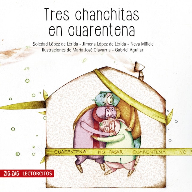 Book cover for Tres chanchitas en cuarentena