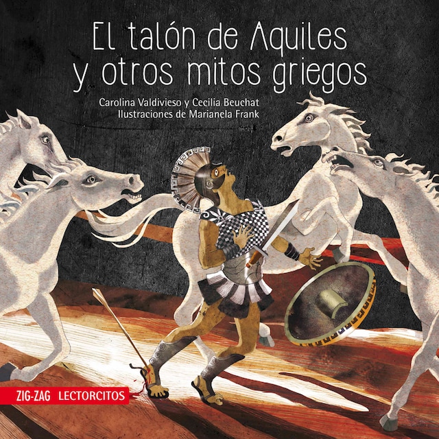 Boekomslag van El talón de Aquiles y otros mitos griegos