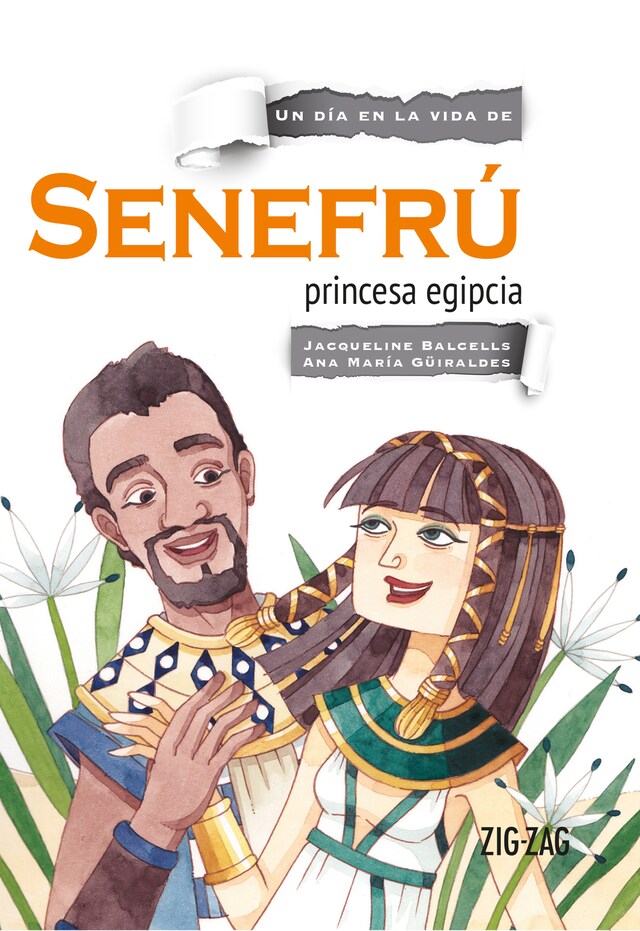 Portada de libro para Senefrú, princesa egipcia