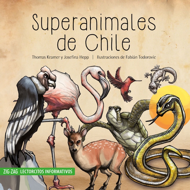 Buchcover für Superanimales de Chile