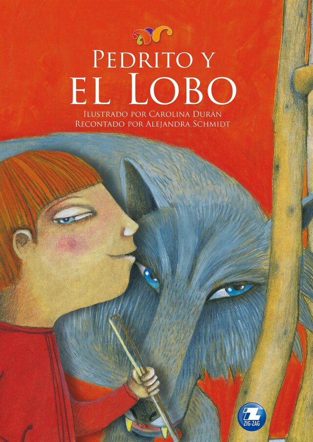 Book cover for Pedrito y el lobo