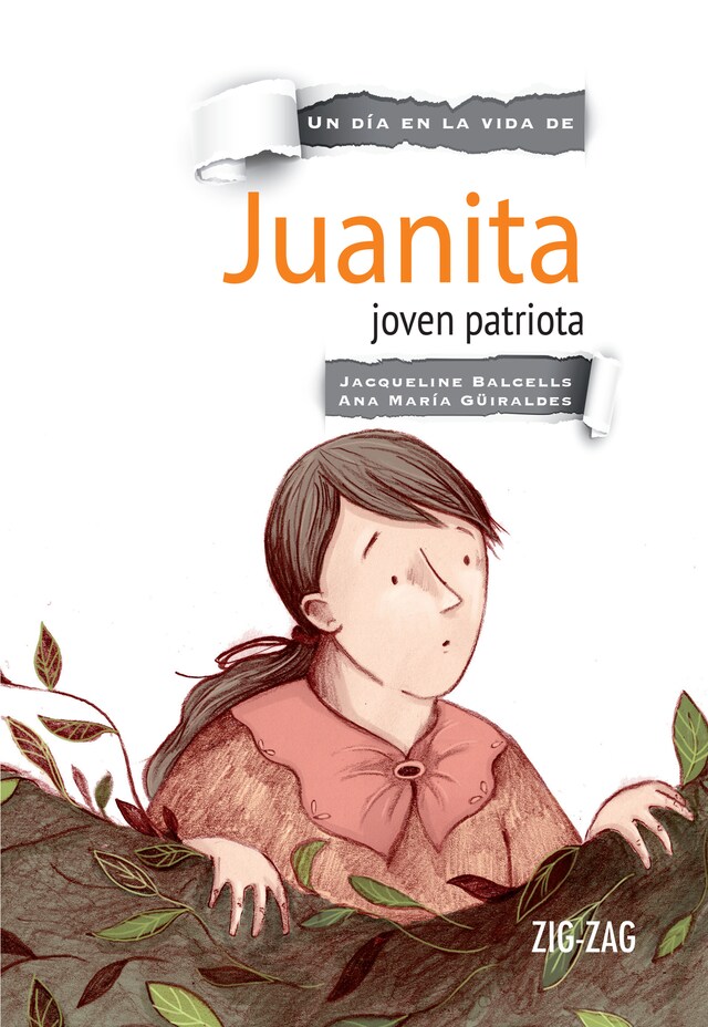 Portada de libro para Juanita, joven patriota