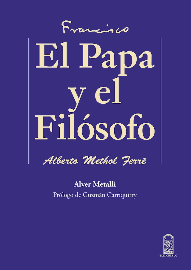 Okładka książki dla El Papa y el filósofo