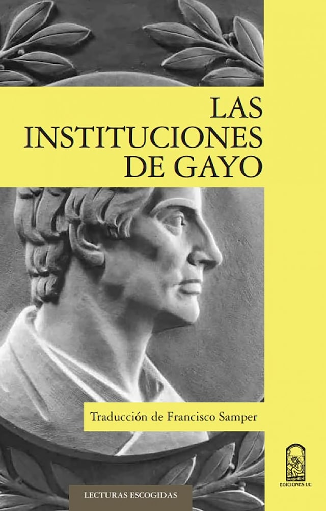 Bokomslag för Las instituciones de Gayo