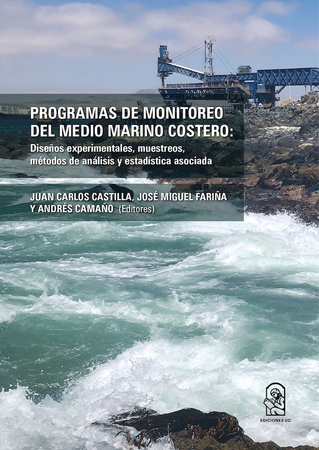 Book cover for Programas de monitoreo del medio marino costero