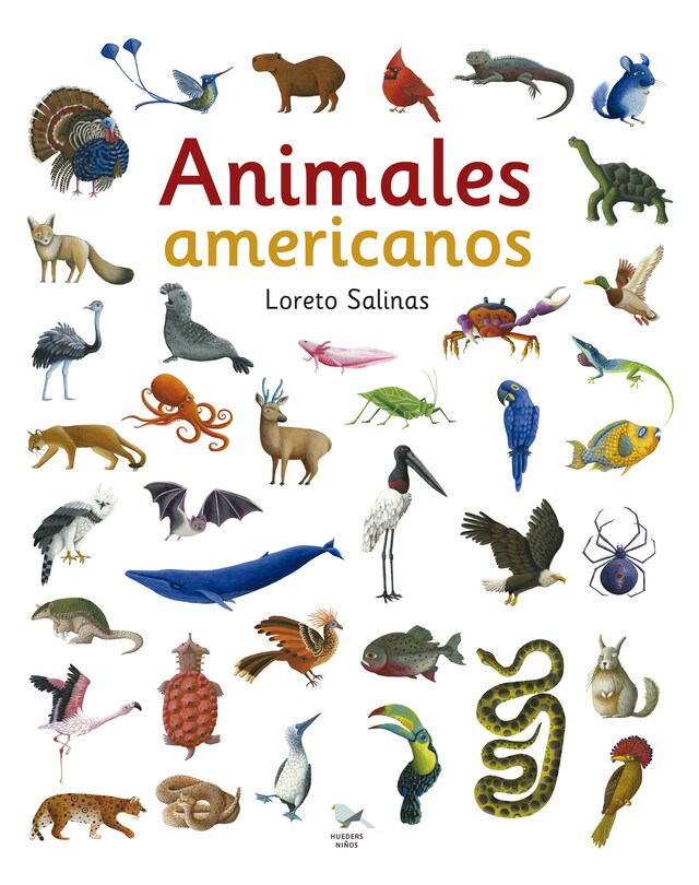 Portada de libro para Animales Americanos