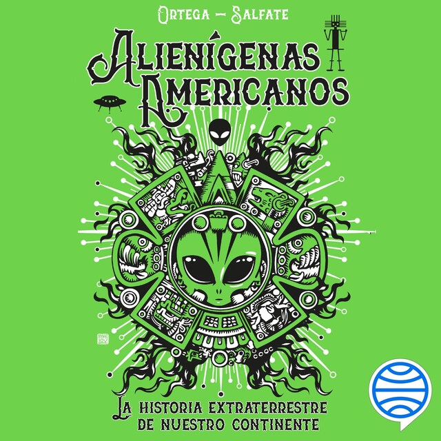 Couverture de livre pour Alienígenas Americanos