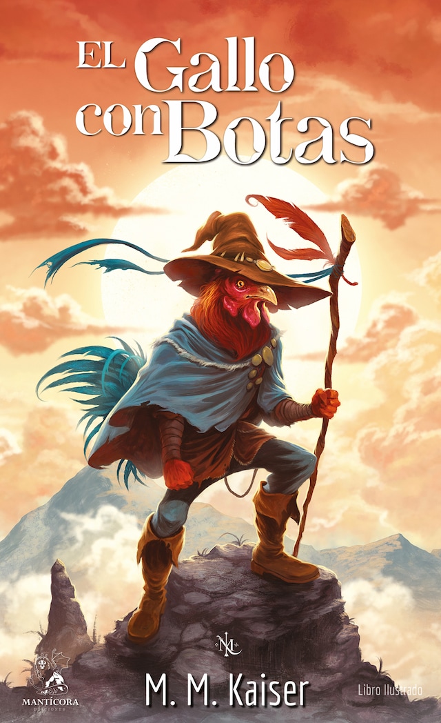 Buchcover für El gallo con botas