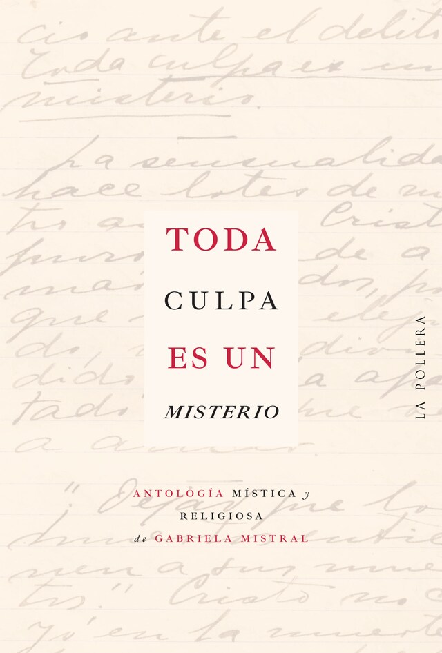 Book cover for Toda culpa es un misterio