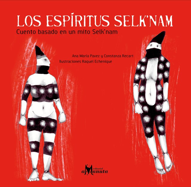 Book cover for Los espíritus Selk'nam