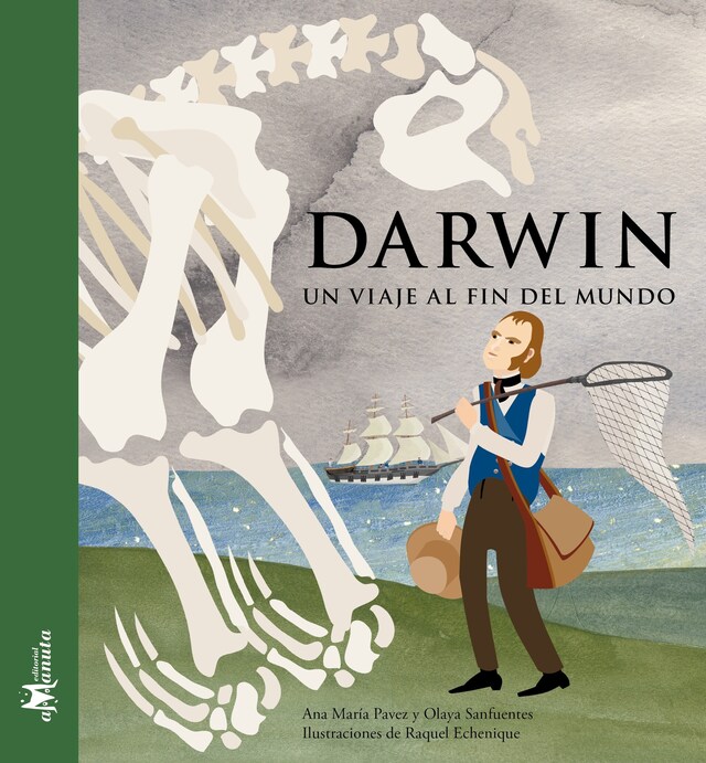 Book cover for Darwin, un viaje al fin del Mundo