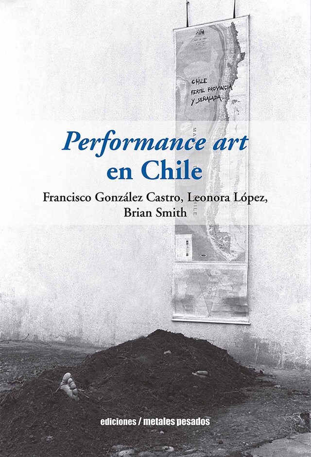 Copertina del libro per Performance art en Chile