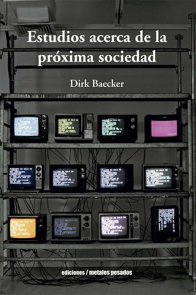 Couverture de livre pour Estudios acerca de la próxima sociedad