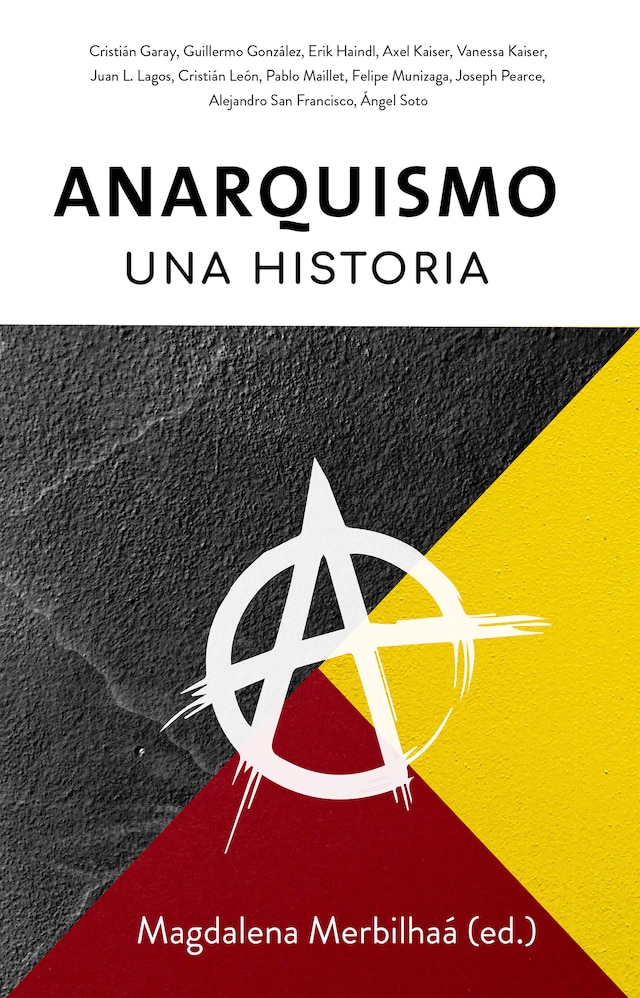 Book cover for Anarquismo, una historia