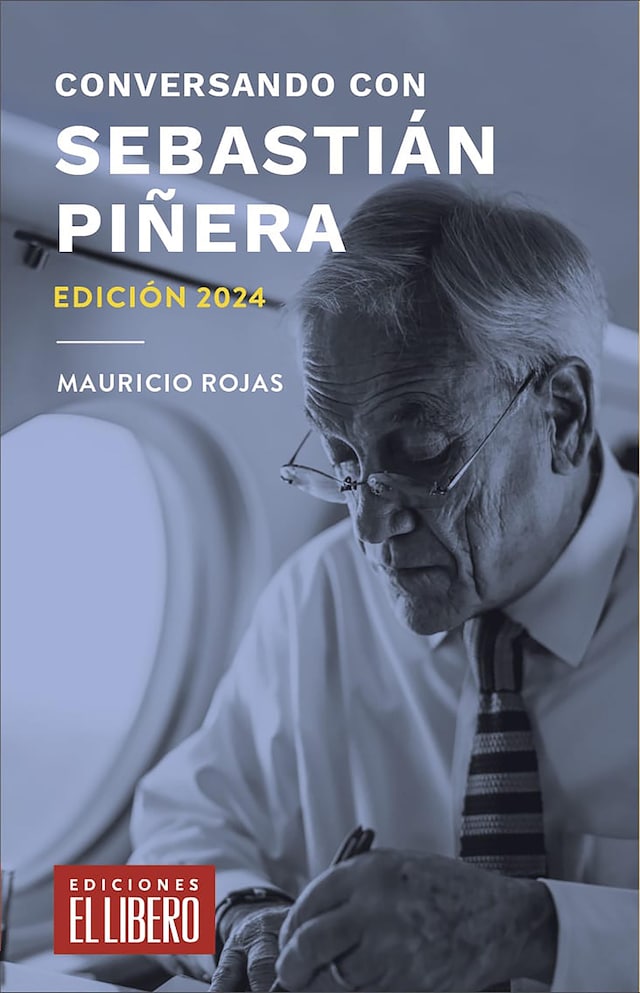 Kirjankansi teokselle Conversando con Sebastián Piñera