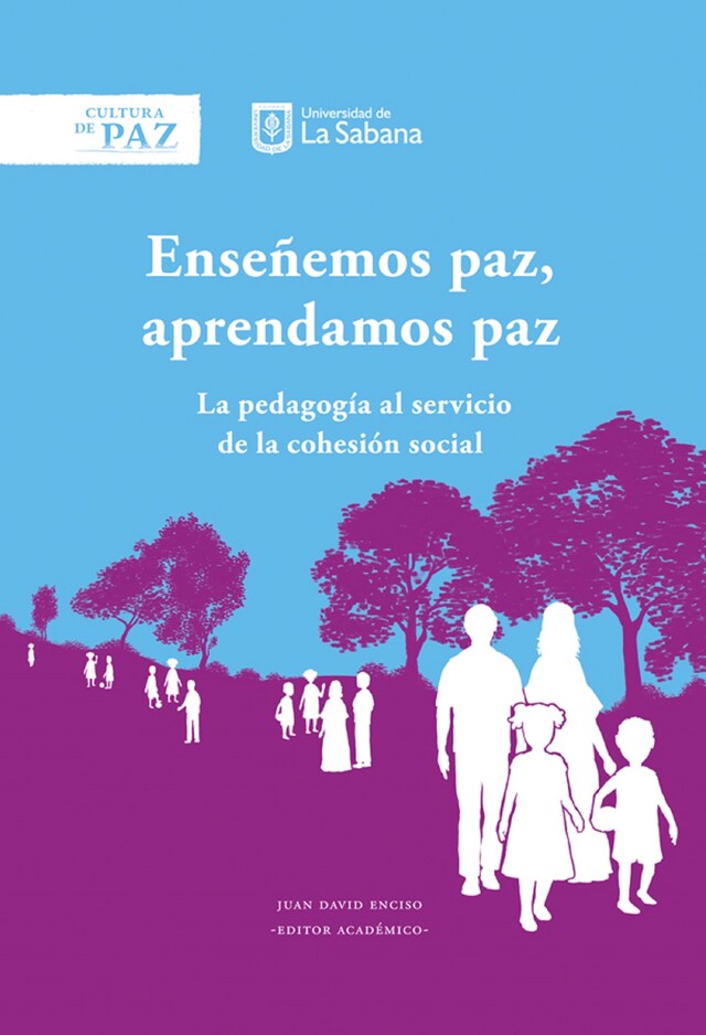 Copertina del libro per Enseñemos paz, aprendamos paz