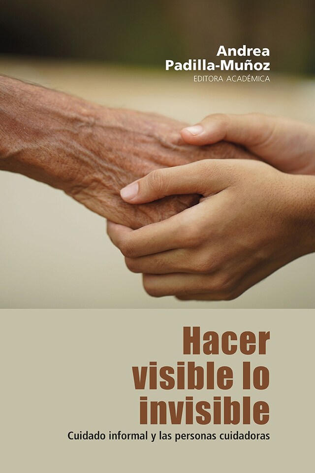 Copertina del libro per Hacer visible lo invisible