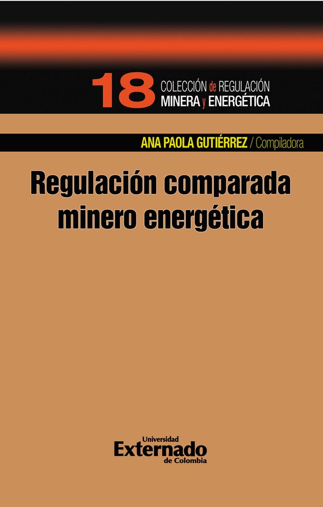 Buchcover für Regulación comparada minero energético