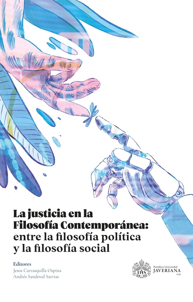 Kirjankansi teokselle La justicia en la filosofía contemporánea