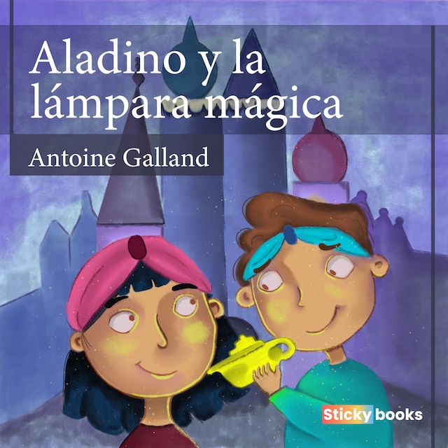 Buchcover für Aladino y la lámpara mágica
