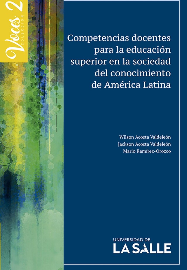 Boekomslag van Competencias docentes para la educación superior en la sociedad del conocimiento de América Latina