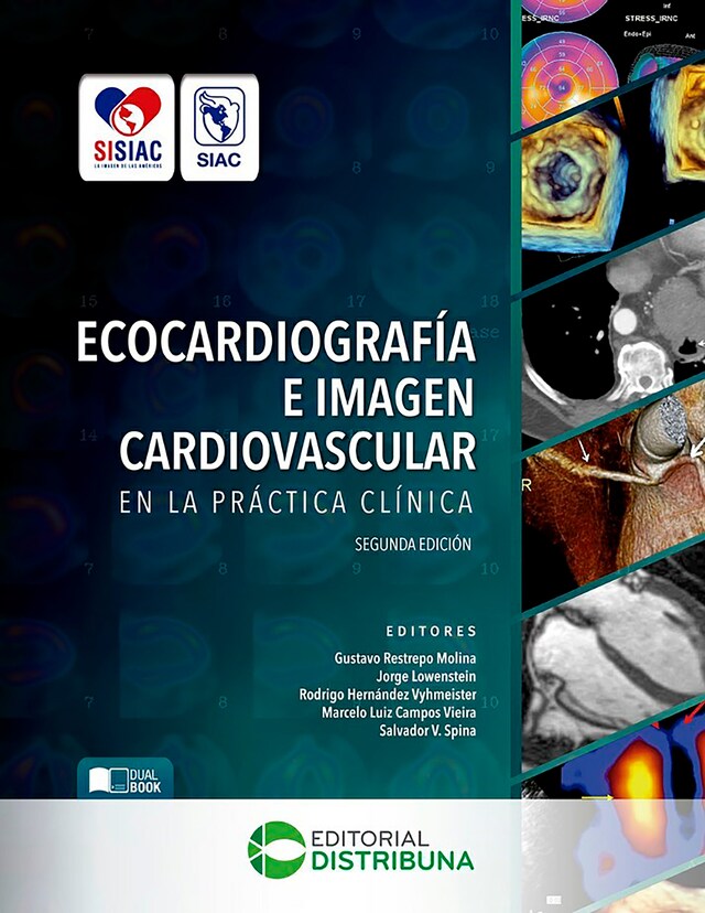 Kirjankansi teokselle Texto de Cardiología - Sociedad Interamericana de Cardiología - Segunda Edición