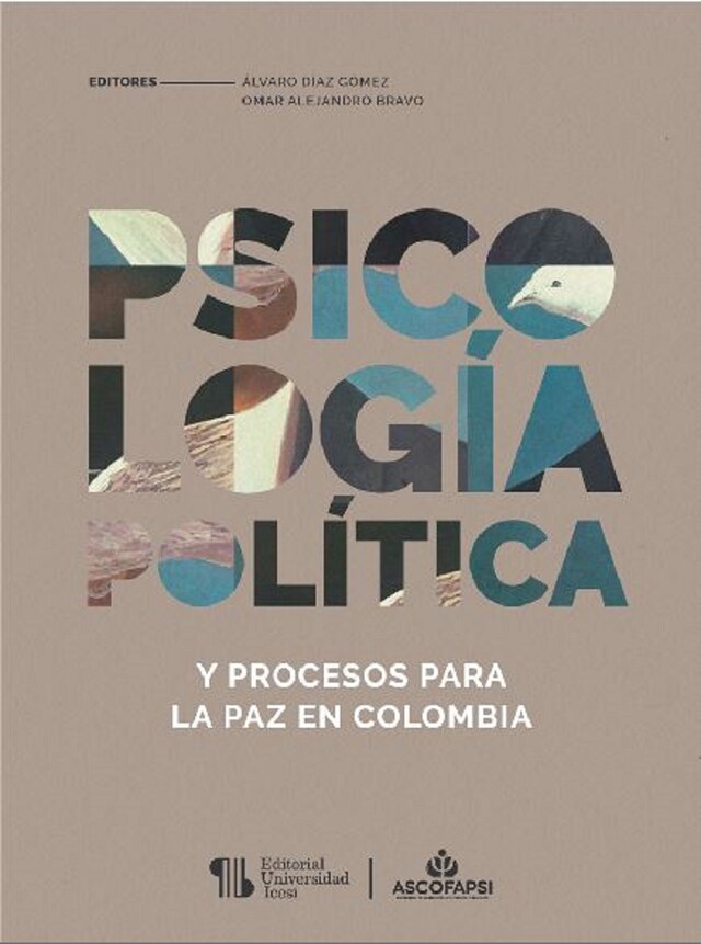 Copertina del libro per Psicología política y procesos para la paz en Colombia