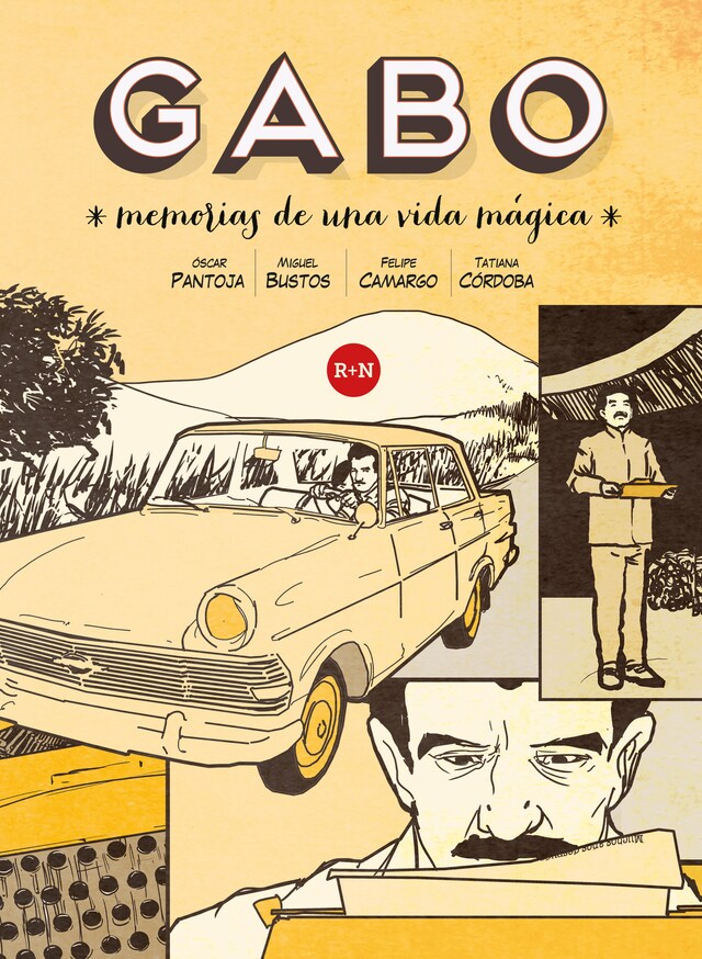 Couverture de livre pour Gabo, memorias de una vida mágica