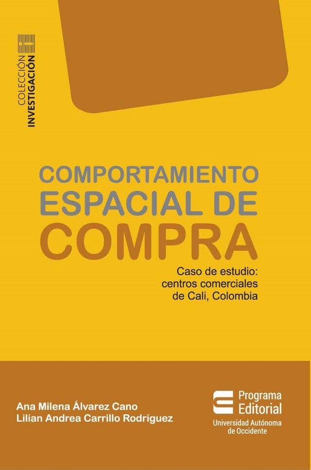 Buchcover für Comportamiento espacial de compra