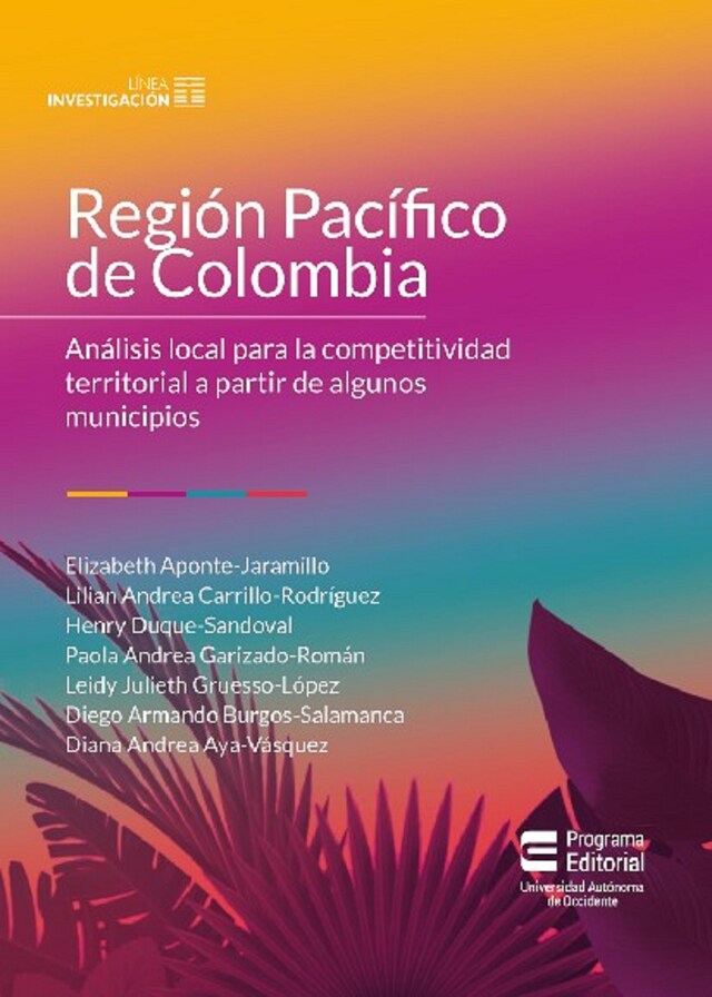 Book cover for Región Pacífico de Colombia