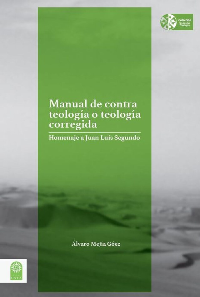 Kirjankansi teokselle Manual de contra teología o teología corregida