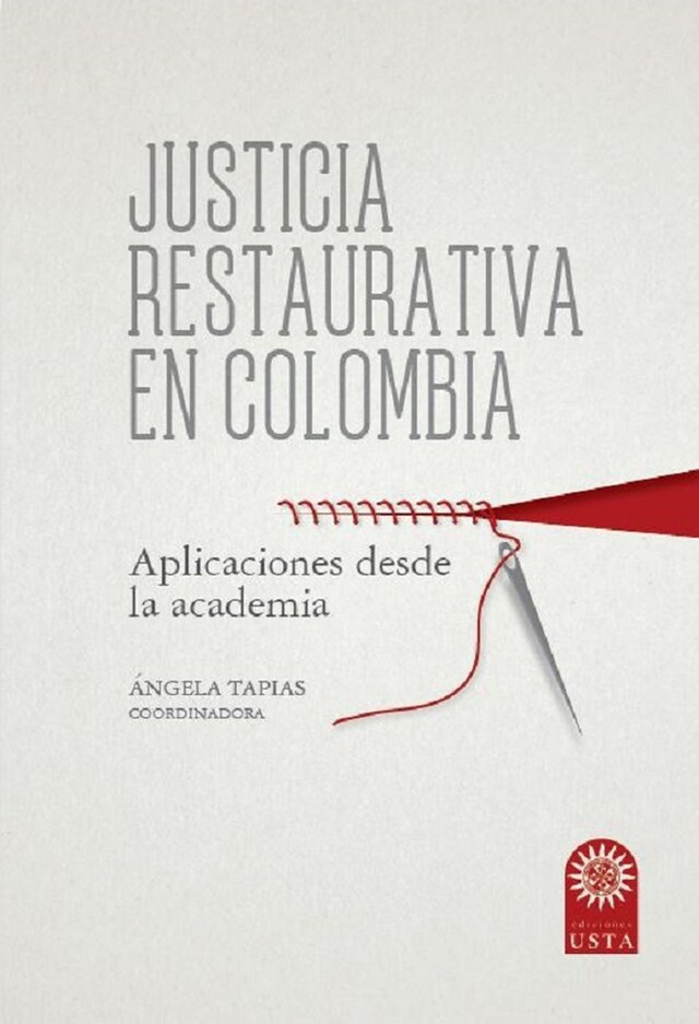 Boekomslag van Justicia restaurativa en Colombia