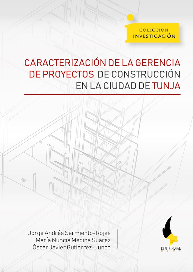 Boekomslag van Caracterización de la gerencia de proyectos de construcción en la ciudad de Tunja