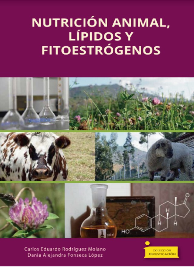 Kirjankansi teokselle Nutrición animal, lípidos y fitoestrógenos