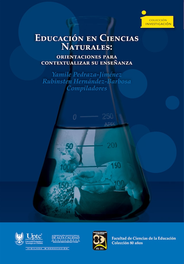 Okładka książki dla Educación en Ciencias Naturales