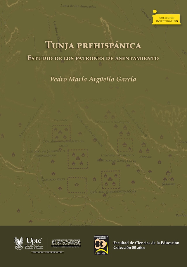 Book cover for Tunja prehispánica.