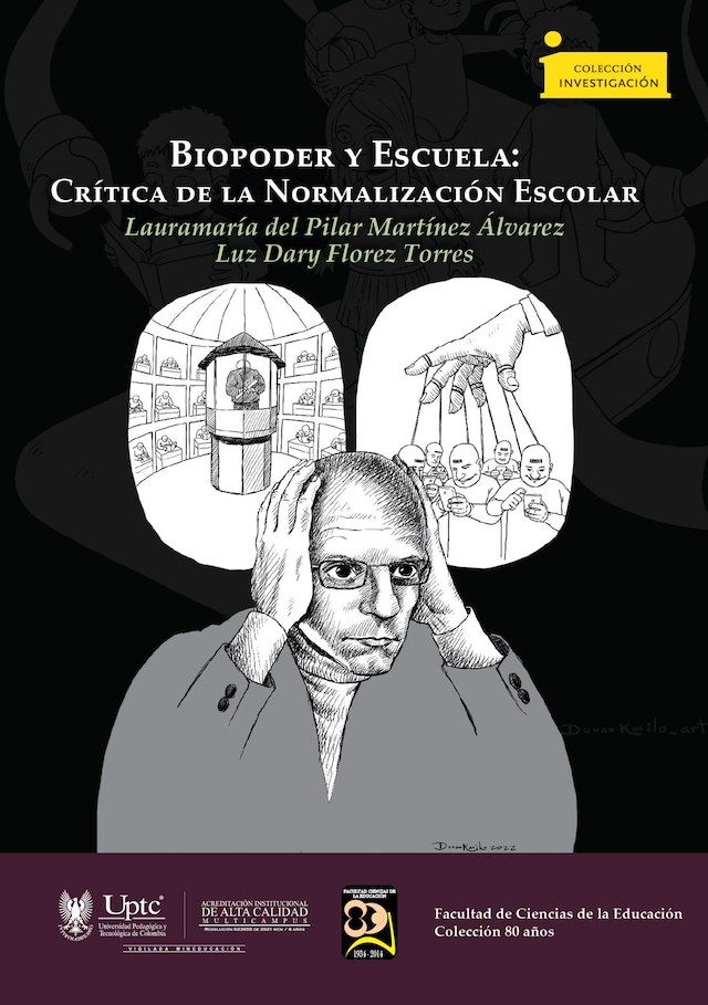 Okładka książki dla Biopoder y Escuela