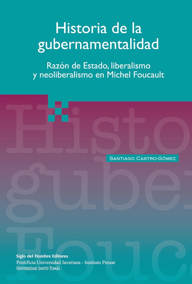 Book cover for Historia de la gubernamentalidad