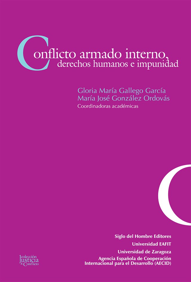 Buchcover für Conflicto armado interno, derechos humanos e impunidad