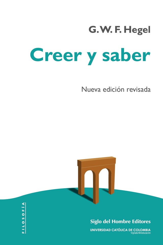Buchcover für Creer y saber