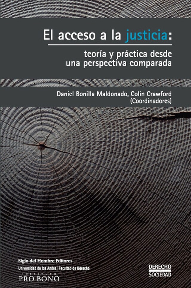 Boekomslag van El acceso a la justicia: teoría y práctica desde una perspectiva comparada